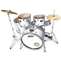Ashton JoeyDrum Junior Drum Kit for Kids - White