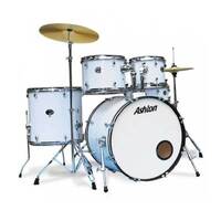 Ashton TDR520 Beginners Drum Kit - White