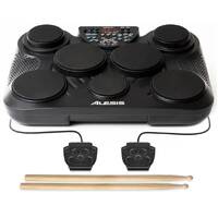 Alesis CompactKit 7 Electronic Tabletop Drum Kit with 7 Pads and 2 Pedals
