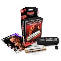Hohner Marine Band Deluxe Harmonica - A