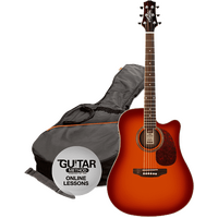 Ashton SPD25CEQ CSB Acoustic/Electric Guitar Pack