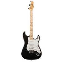 Ashton AG232MBK Electric Guitar with Maple Fingerboard - Black