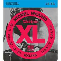 D'Addario EXL145 Nickel Wound Electric Guitar Strings Heavy 12-54