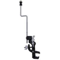 Gibraltar Double Ratchet Microphone Jaw Mount Clamp with Rod