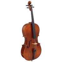 Hidersine Vivente 1/4 Size Student Cello Outfit with Bag - Setup Included