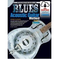 Progressive Blues Acoustic Guitar with Online Video and Audio