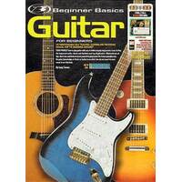 Beginner Basics Guitar Book with 2 Audio CDs and 4 DVDs