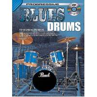 Progressive Blues Drums Book with CD