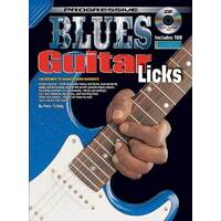 Progressive Blues Guitar Licks Book with CD