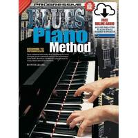 Progressive Blues Piano Method Book with Online Video & Audio