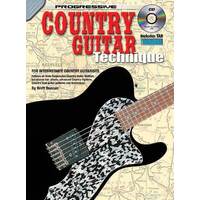 Progressive Country Guitar Technique Book with Audio CD