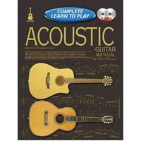 Progressive Complete Learn To Play Acoustic Guitar Book with 2 CDs