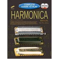 Progressive Complete Learn To Play Harmonica Book with 2 Audio CDs