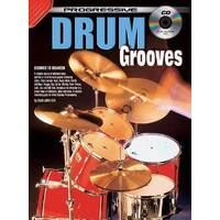 Progressive Drum Grooves Book with Audio CD