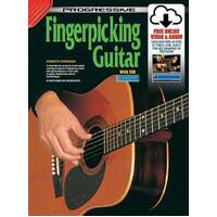 Progressive Fingerpicking Guitar Tuition Book with Online Video and Audio