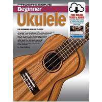 Progressive Beginner Ukulele Book with Online Video & Audio