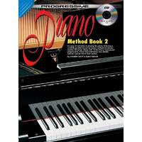 Progressive Piano Method Book 2 with Audio CD