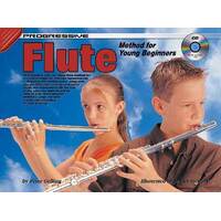 Progressive Flute for Young Beginners Book with CD