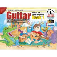 Progressive Guitar Method for Young Beginners Book 1 with Online Video & Audio