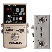 NUX Loop Core Deluxe Bundle with Pedal and Dual Foot Switch