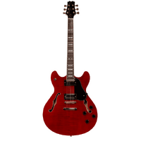 Peavey JF-1 Hollow Body Electric Guitar - Red