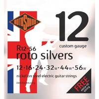Rotosound R12-56 Roto Silvers Electric Guitar Detune 12-56