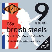 Rotosound British Steel Electric Guitar Strings - Super Light 9-42