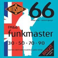 Rotosound FM66 Funkmaster Bass Guitar String Set 30-90 Long Scale