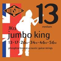 Rotosound Jumbo King Phosphor Bronze Acoustic Guitar Strings Medium 13-56