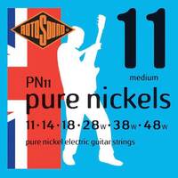 Rotosound Pure Nickels Electric Guitar Strings Medium 11-48