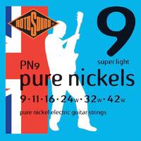 Rotosound Pure Nickels Electric Guitar Strings Super Light 9-42