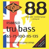 Rotosound RS885LD Tru Bass 88 Black Nylon 5 Strings 65-135