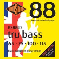 Rotosound RS88LD Tru Bass 88 Black Nylon 65 - 115 Set