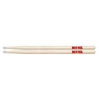 Vic Firth Nova 2B Nylon Tip Drum Sticks - Natural